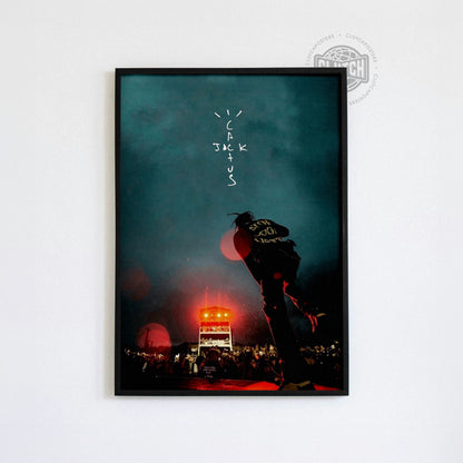 Travis Scott 'Concert' Poster