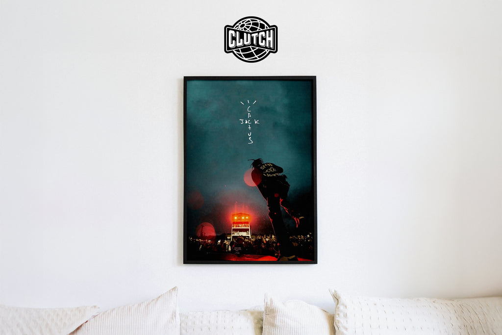 Travis Scott 'Concert' Poster