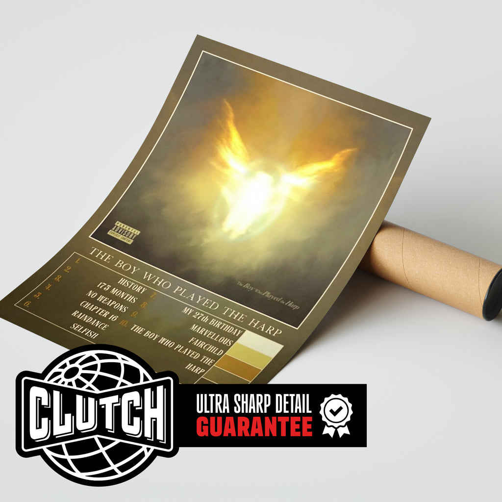 Dave 'The Boy Who Played Harp' Album Poster