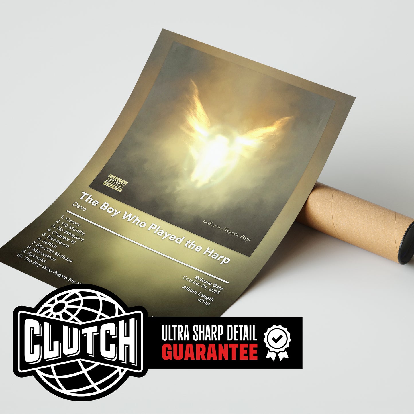 Dave 'The Boy Who Played Harp' Album Poster