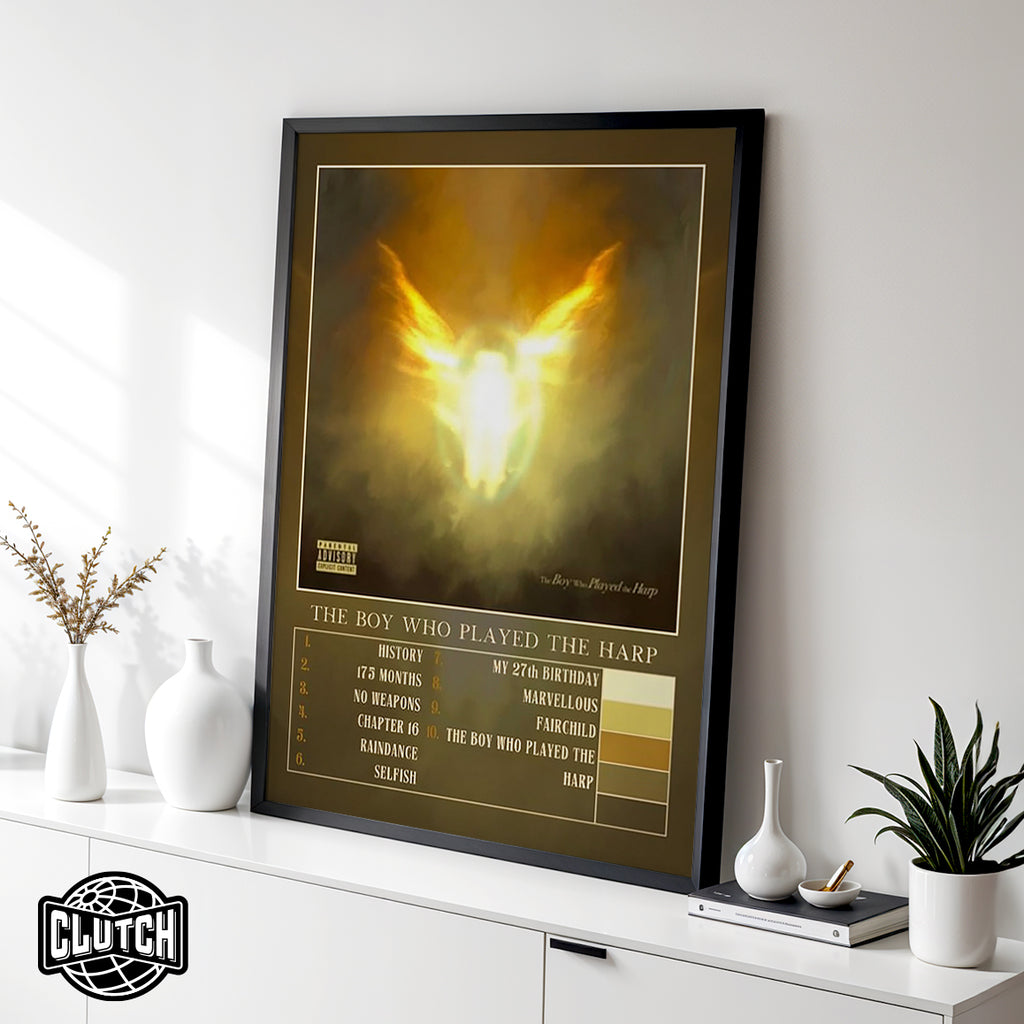 Dave 'The Boy Who Played Harp' Album Poster