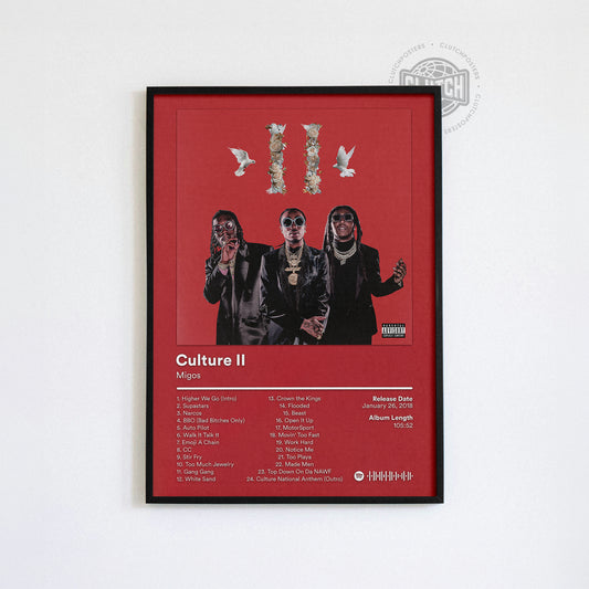Migos 'Culture II' Album Poster