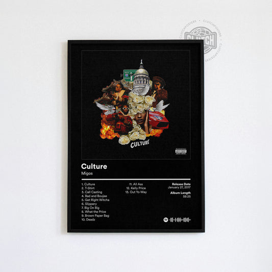 Migos 'Culture' Album Poster