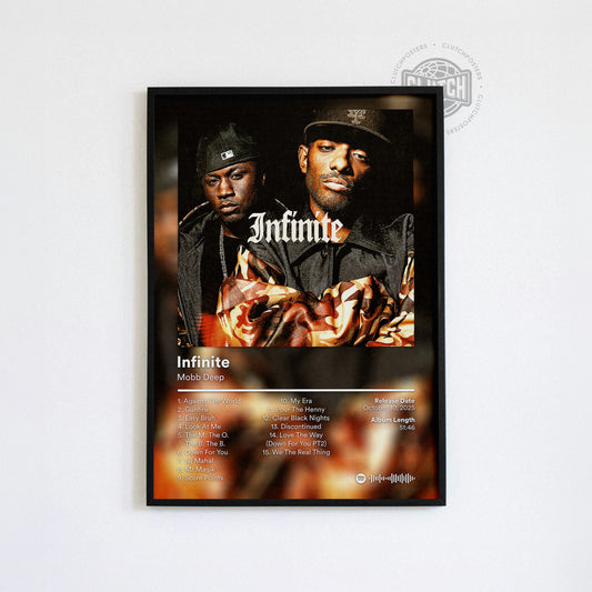 Mobb Deep 'Infinite' Album Poster