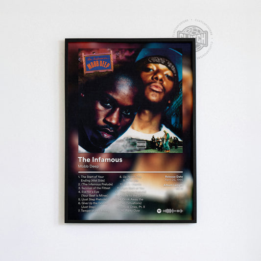 Mobb Deep 'The Infamous' Album Poster