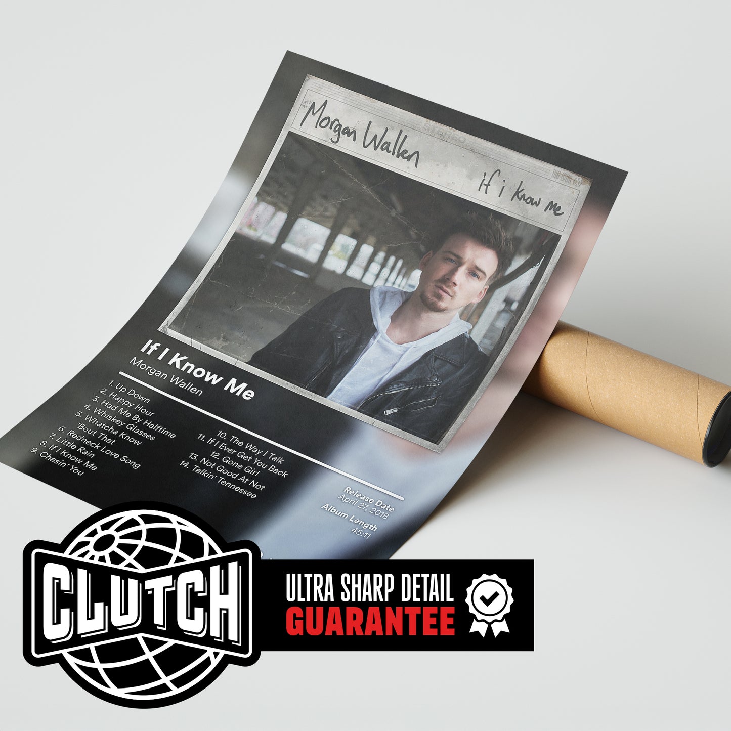 Morgan Wallen 'If I Know Me' Album Poster