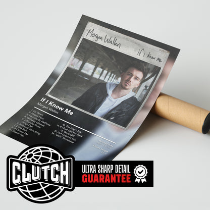 Morgan Wallen 'If I Know Me' Album Poster