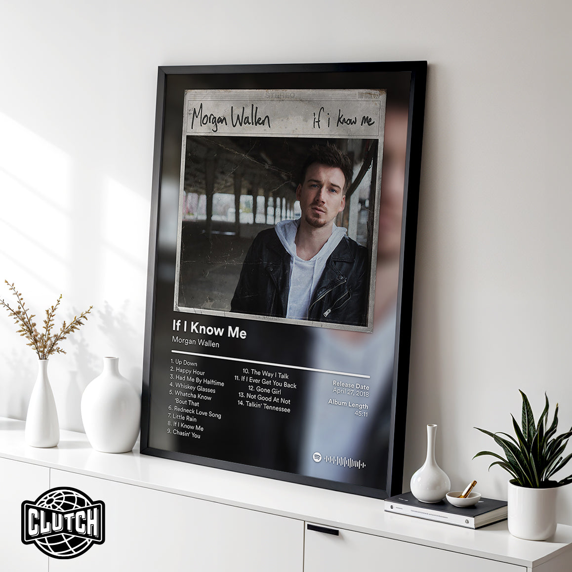 Morgan Wallen 'If I Know Me' Album Poster