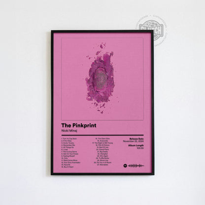 Nicki Minaj 'The Pinkprint' (Deluxe) Album Poster
