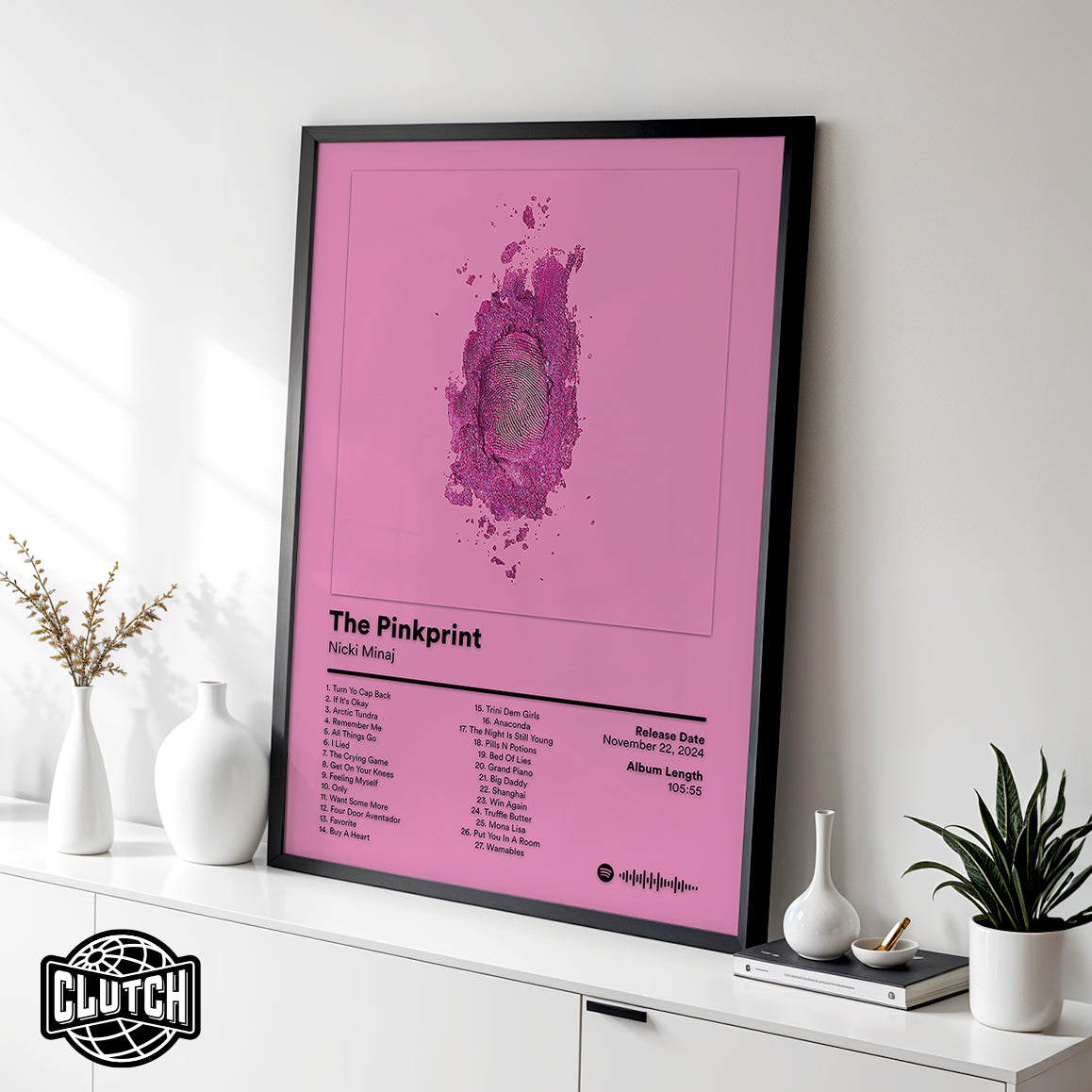 Nicki Minaj 'The Pinkprint' (Deluxe) Album Poster
