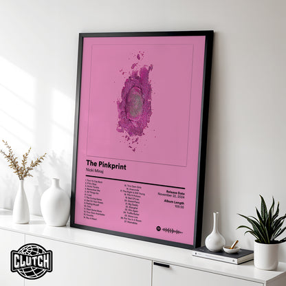 Nicki Minaj 'The Pinkprint' (Deluxe) Album Poster