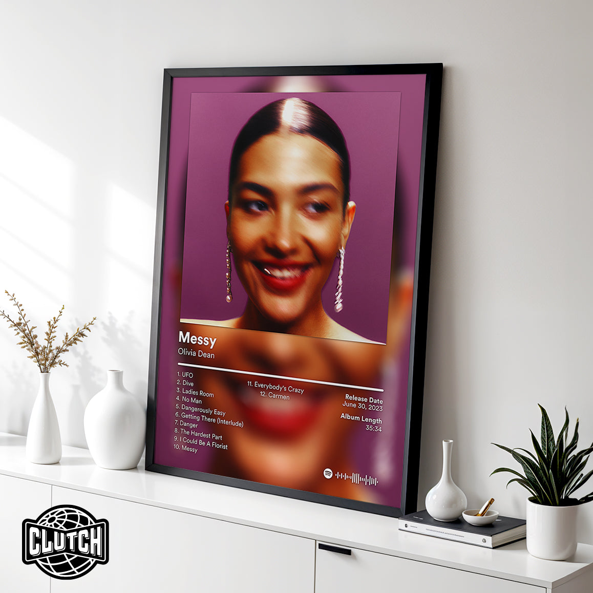 Olivia Dean 'Messy' Album Poster