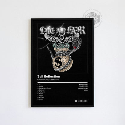 OsamaSon '3vil Reflection' Album Poster