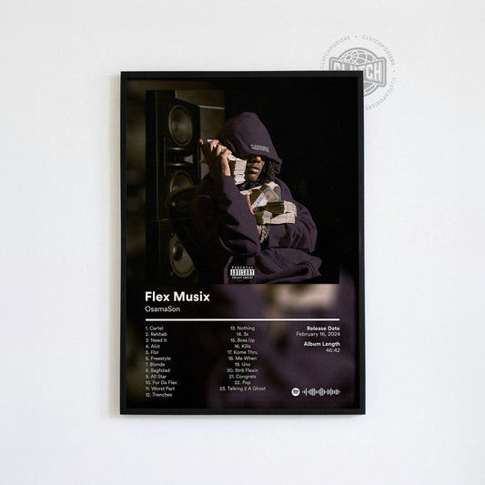 OsamaSon 'Flex Musix' Album Poster