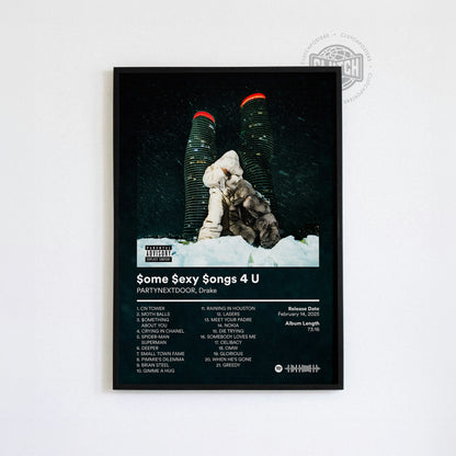 PARTYNEXTDOOR 'Some Sexy Songs 4 U' Album Poster