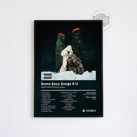 PARTYNEXTDOOR 'Some Sexy Songs 4 U' Album Poster