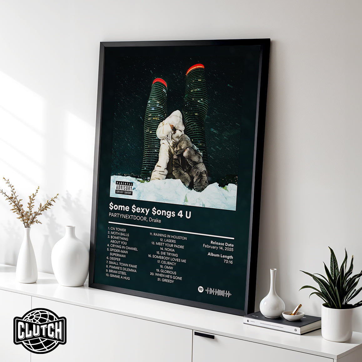 PARTYNEXTDOOR 'Some Sexy Songs 4 U' Album Poster