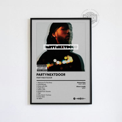 PARTYNEXTDOOR 'PARTYNEXTDOOR' Album Poster