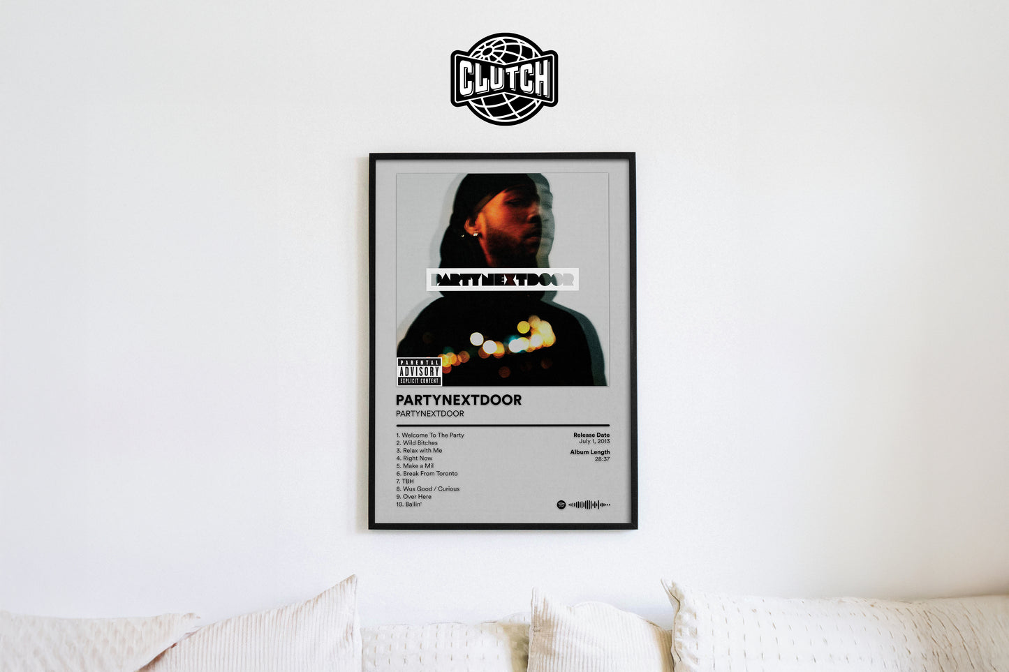 PARTYNEXTDOOR 'PARTYNEXTDOOR' Album Poster