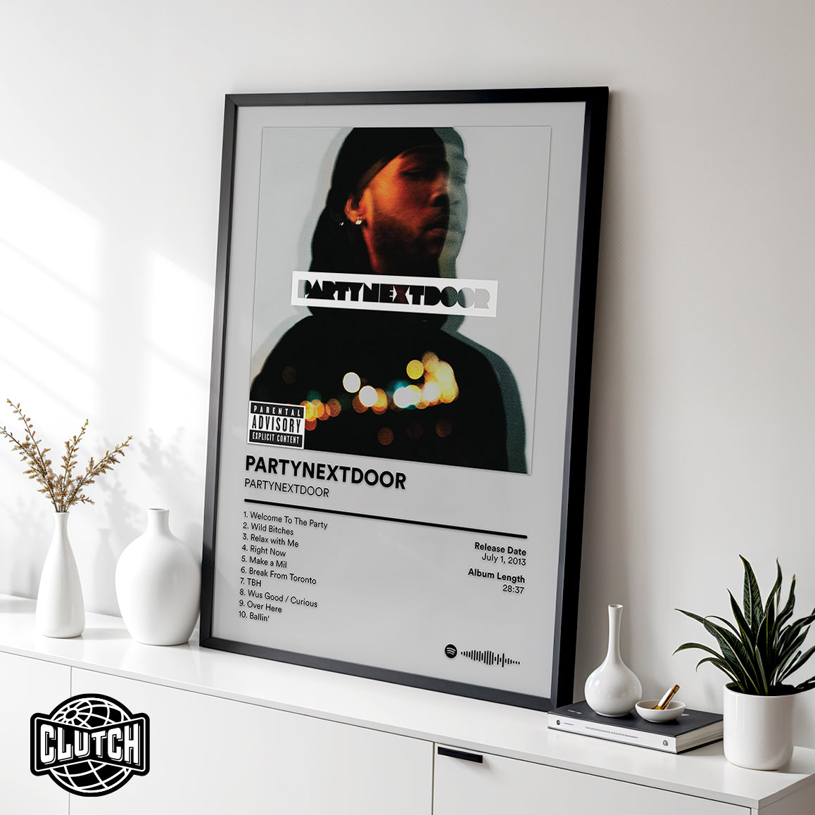 PARTYNEXTDOOR 'PARTYNEXTDOOR' Album Poster