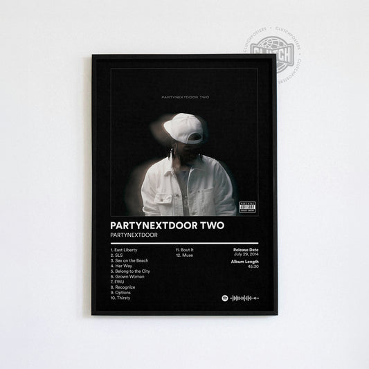 PARTYNEXTDOOR 'PARTYNEXTDOOR TWO' Album Poster