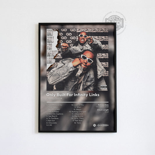 Quavo 'Only Built For Inifinity Links' Album Poster