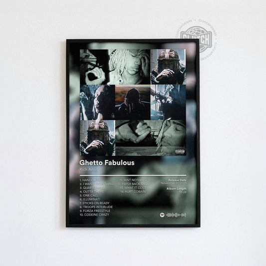 Rich Amiri 'Ghetto Fabulous' Album Poster