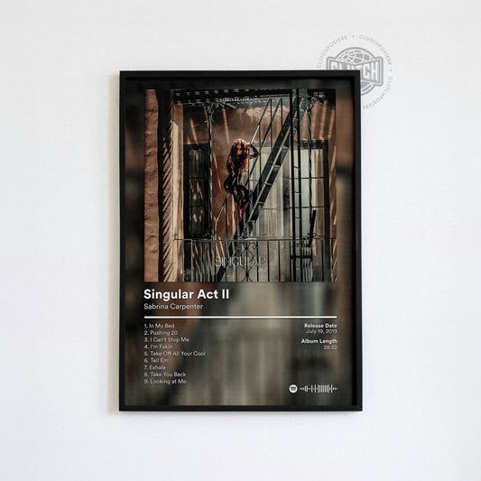 Sabrina Carpenter 'Singular Act II' Album Poster