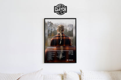 Taylor Swift 'evermore' Album Poster