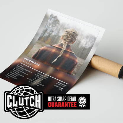 Taylor Swift 'evermore' Album Poster