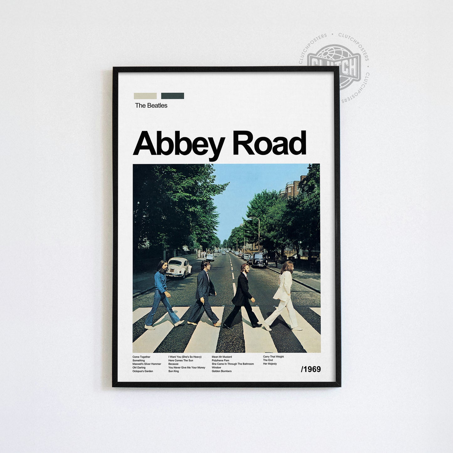 The Beatles 'Abbey Road' Poster