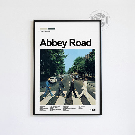The Beatles 'Abbey Road' Poster