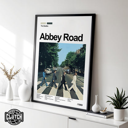 The Beatles 'Abbey Road' Poster