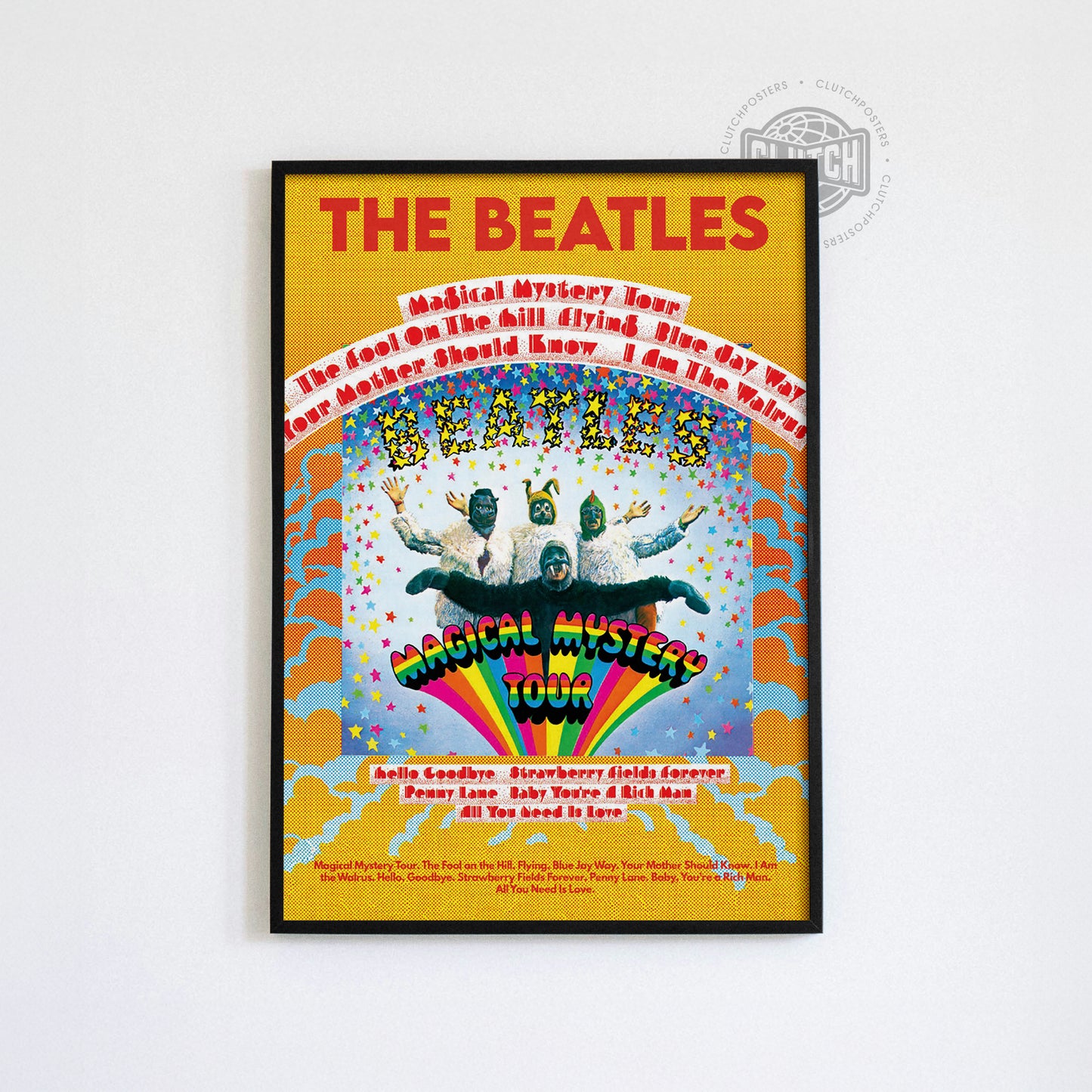 The Beatles 'Magical Mystery' Tour Poster