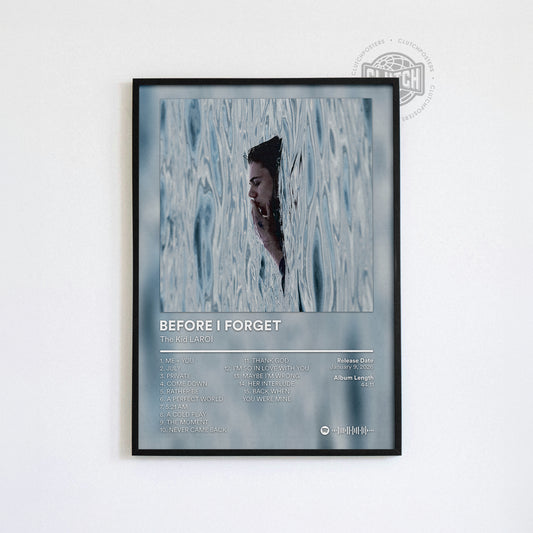 The Kid LAROI 'Before I Forget' Album Poster