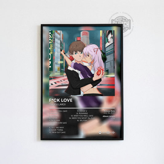 The Kid LAROI 'F*ck Love' Album Poster