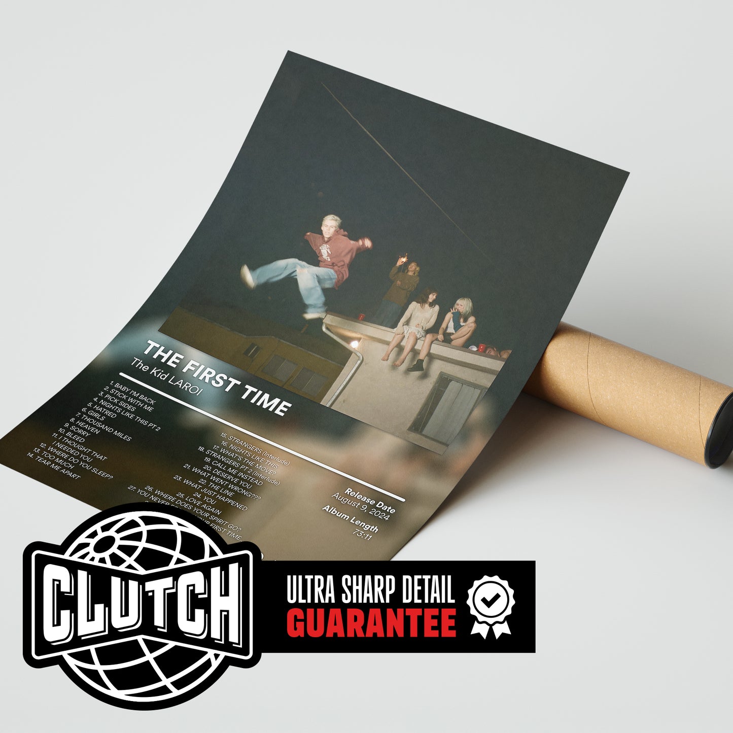 The Kid LAROI 'The First Time' (Deluxe) Album Poster