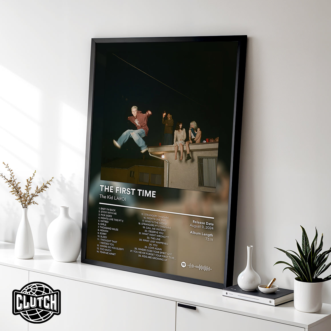 The Kid LAROI 'The First Time' (Deluxe) Album Poster