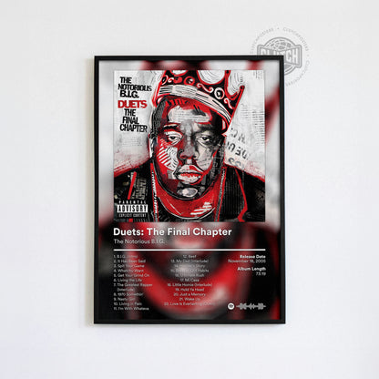 The Notorious B.I.G 'Duets The Final Chapter' Album Poster