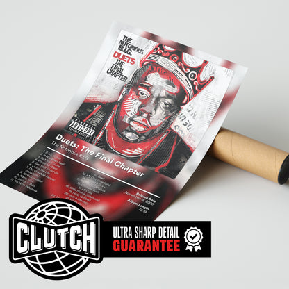 The Notorious B.I.G 'Duets The Final Chapter' Album Poster
