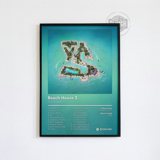 Ty Dolla Sign 'Beach House 3' Album Poster
