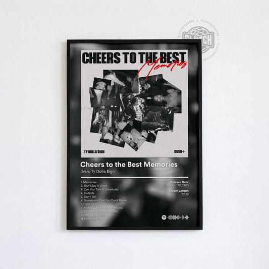Ty Dolla Sign 'Cheers To The Best Memories' Album Poster