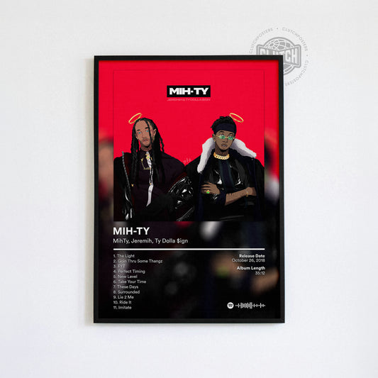 Ty Dolla Sign 'MIH-TY' Album Poster