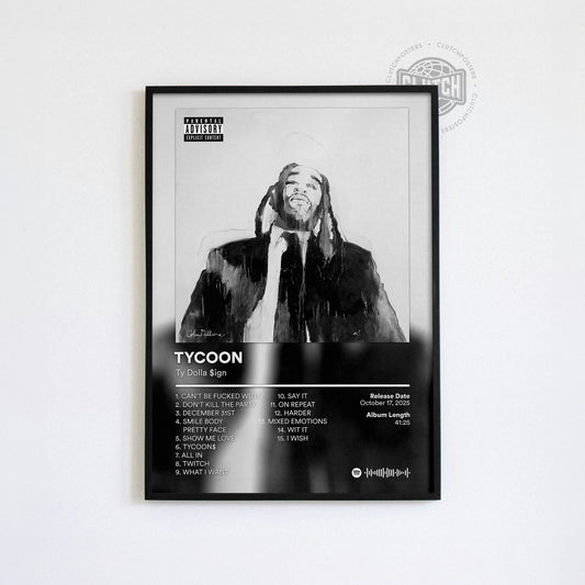 Ty Dolla Sign 'TYCOON' Album Poster