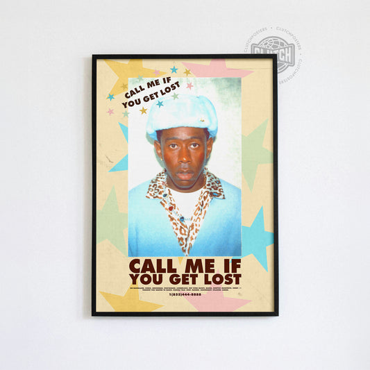 Tyler The Creator 'Call Me If You Get Lost' Poster