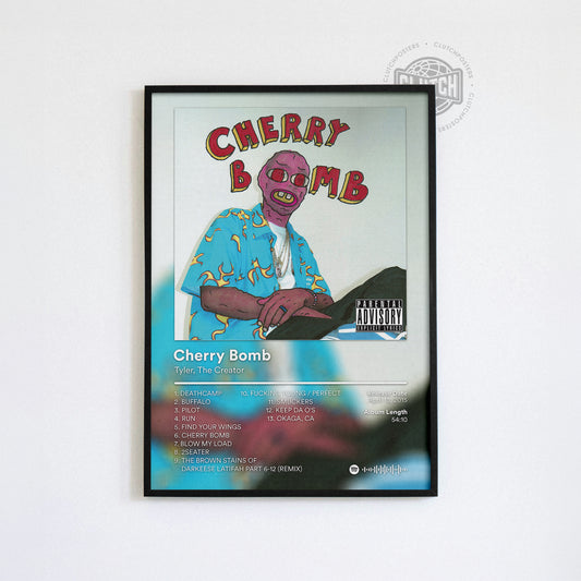 Tyler The Creator 'Cherry Bomb' Album Poster