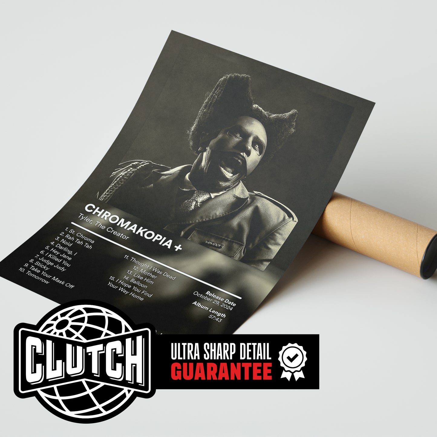 Tyler The Creator 'Chromakopia Plus' Album Poster