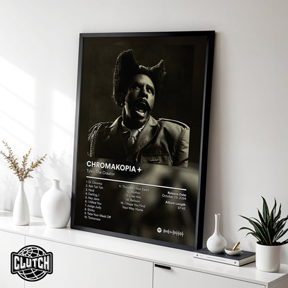 Tyler The Creator 'Chromakopia Plus' Album Poster