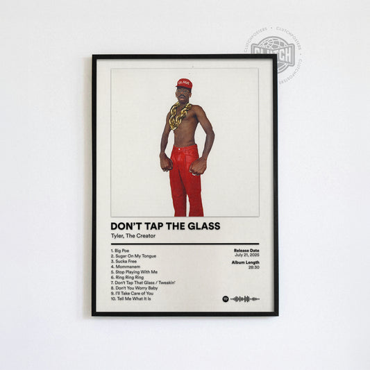 Tyler The Creator 'Don't Tap The Glass' Album Poster
