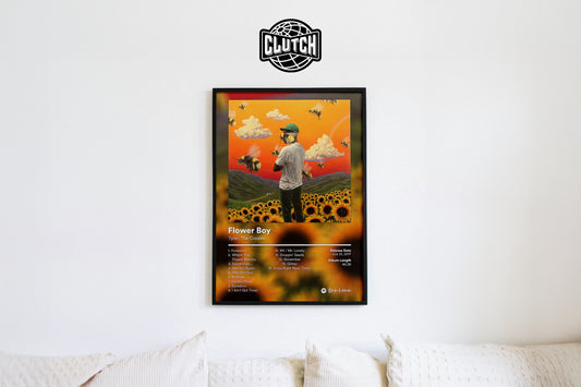 Tyler The Creator 'Flower Boy' Album Poster